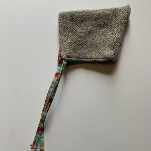 Winter pixie bonnet/ merino wool/ newborn